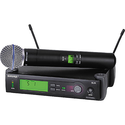 SLX24/BETA58 Wireless Handheld Microphone System