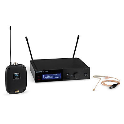 Shure SLXD14+/153T Wireless Earset Microphone System -