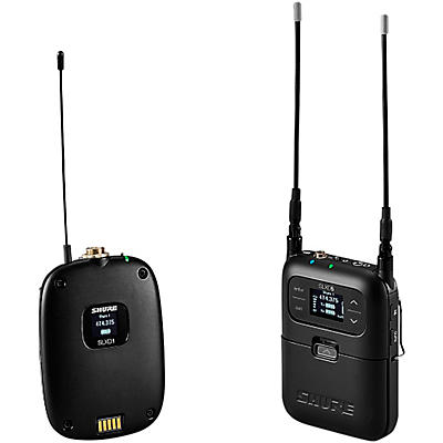Shure SLXD15/85 Portable Digital Wireless Bodypack System with WL185 Lavalier Microphone - Band G58