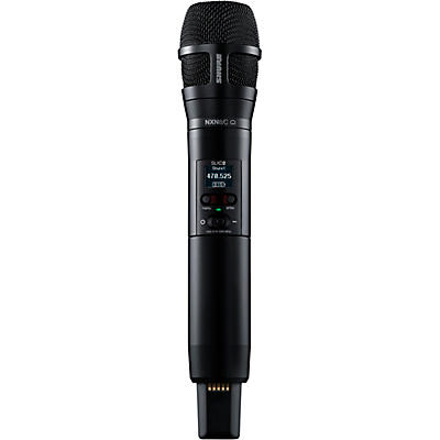 Shure SLXD2/N8C Digital Wireless Handheld Microphone Transmitter with Nexadyne 8/C Cardioid Capsule (G58: 470 to 514 MHz)