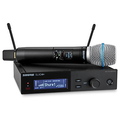 Shure SLXD24+/B87A Digital Wireless Handheld Microphone System -