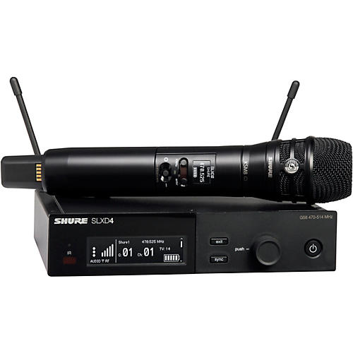 Shure SLXD24/K8B Wireless Vocal Microphone System with KSM8 Band H55
