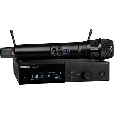 Shure SLXD24/N8CB Digital Wireless Handheld Microphone System With Nexadyne 8/C Cardioid Capsule