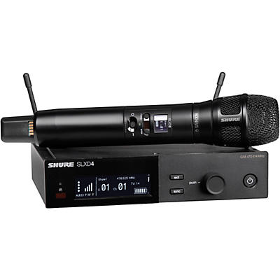 Shure SLXD24/N8S Digital Wireless Handheld Microphone System with Nexadyne 8/S Supercardioid Capsule (G58: 470 to 514 MHz)