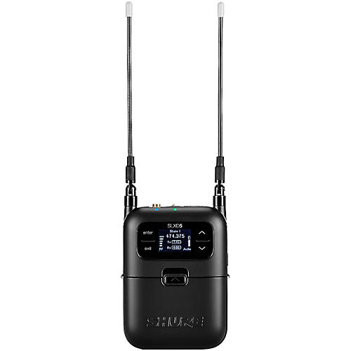 Shure SLXD24/SM58 Portable Digital Wireless Bodypack System With Handheld Transmitter Band H55