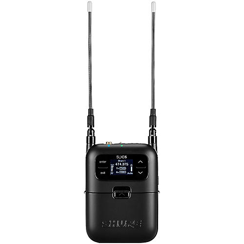 Shure SLXD24/SM58 Portable Digital Wireless Bodypack System With Handheld Transmitter Band J52