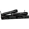 Shure SLXD24D/N8S Dual-Channel Digital Wireless Handheld Microphone System with Nexadyne 8/S Supercardioid Capsules (G58: 470 to 514 MHz) Band G58 BlackBand G58 Black