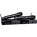 Shure SLXD24D/N8S Dual-Channel Digital Wireless Handheld Microphone System with Nexadyne 8/S Supercardioid Capsules (G58: 470 to 514 MHz) Band G58 BlackBand J52 Black