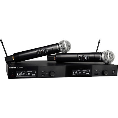 Shure SLXD24D/SM58 Dual Wireless Vocal Microphone System with SM58