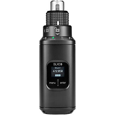 Shure SLXD3 Plug-on Digital Wireless Transmitter With XLR Connector