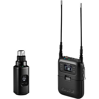 Shure SLXD35 Portable Digital Wireless Plug-On System with SLXD3 XLR Plug-On Transmitter - Band G58
