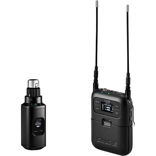 Shure SLXD35 Portable Digital Wireless Plug-On System with SLXD3 XLR Plug-On Transmitter - Band G58 Band J52