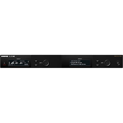 Shure SLXD4D Dual-Channel Digital Wireless Receiver