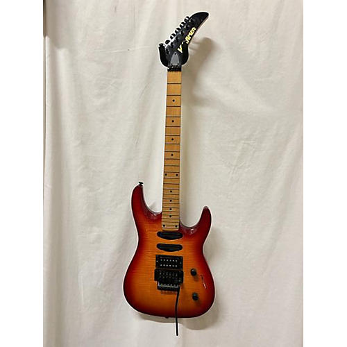 Kramer SM-1 Solid Body Electric Guitar Heritage Cherry Sunburst