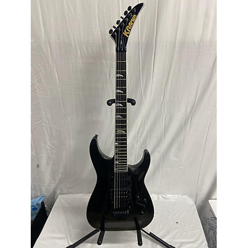 Kramer SM-1 Solid Body Electric Guitar Black Chrome