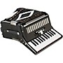 Open-Box SofiaMari SM-2648, 26 Piano 48 Bass Accordion Condition 1 - Mint Black Pearl