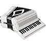 Open-Box SofiaMari SM-3232 32 Piano 32 Bass Accordion Condition 2 - Blemished White Pearl 197881192501