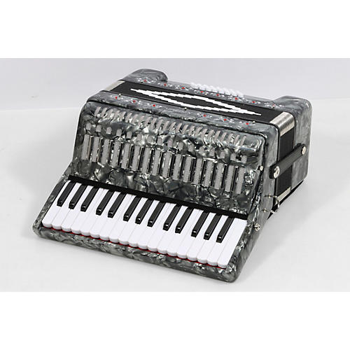 SofiaMari SM-3232 32 Piano 32 Bass Accordion Condition 3 - Scratch and Dent Gray Pearl 197881137724