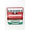 SM-3448 34 Piano 48-Bass Accordion Level 3 Red and Green Pearl 888365489940
