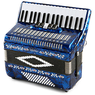 SofiaMari SM 3472 34 Piano 72 Bass Button Accordion