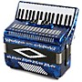 Open-Box SofiaMari SM 3472 34 Piano 72 Bass Button Accordion Condition 1 - Mint Dark Blue Pearl