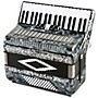 Open-Box SofiaMari SM 3472 34 Piano 72 Bass Button Accordion Condition 1 - Mint Pearl Gray