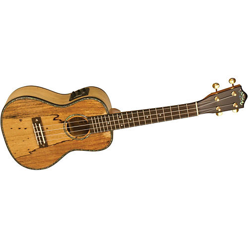 SM-CEK Spalted Mango Concert Ukulele with Fishman Kula Preamp