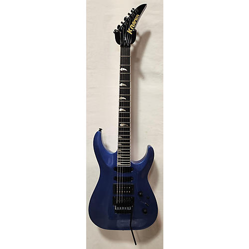 Kramer SM1 Solid Body Electric Guitar Candy Blue