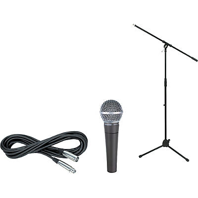 Shure SM58 Microphone with Cable & Stand