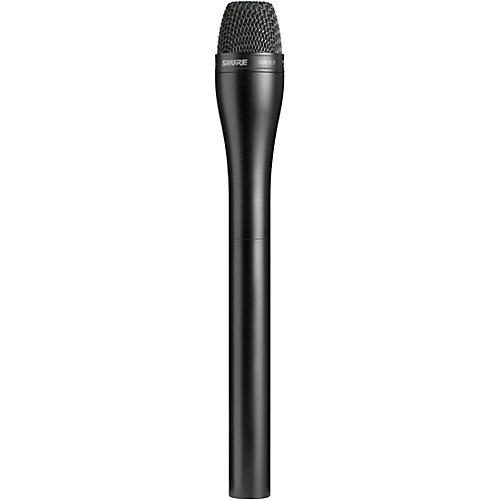 Shure SM63L Omnidirectional Dynamic Microphone with Extended Handle for Interviewing Black