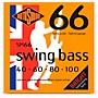 Rotosound SM66 Swing Bass Stainless Steel Bass Guitar Strings - Hybrid Gauge (40 - 100)