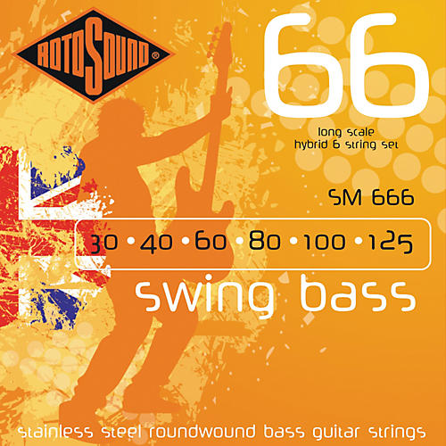 SM66 Trubass 4-String Roundwound Bass Strings