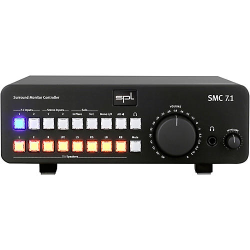 SMC 7.1 Surround Monitor Controller, Black