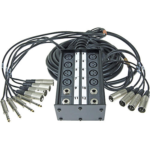 SMC0804FBQ-50 50' 8-Channel 4-Return Stage Snake