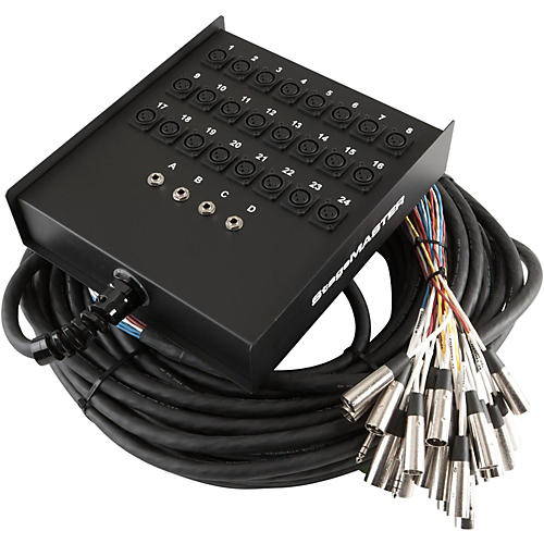 ProCo SMC2404FBQ StageMASTER Snake 24x4 150 ft.