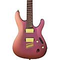 Ibanez SML721 S Axe Design Lab Multi-Scale Electric Guitar Midnight Arctic Ocean MatteRose Gold Chameleon