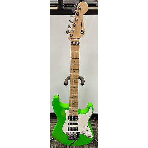 Charvel SOCAL SC3 Solid Body Electric Guitar SLIME GREEN