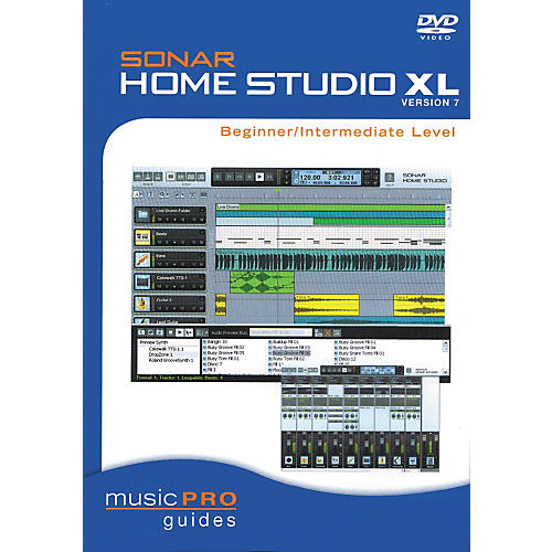 SONAR Home Studio XL Version 7 - Beginner/Intermediate Level (DVD)