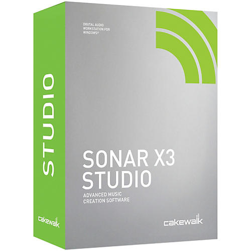 SONAR X3 Studio Software Download