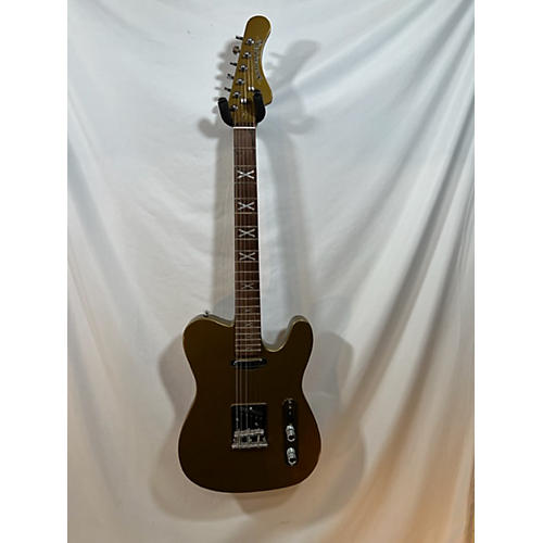 HardLuck Kings SOUTHERN BELLE Solid Body Electric Guitar Metallic Gold