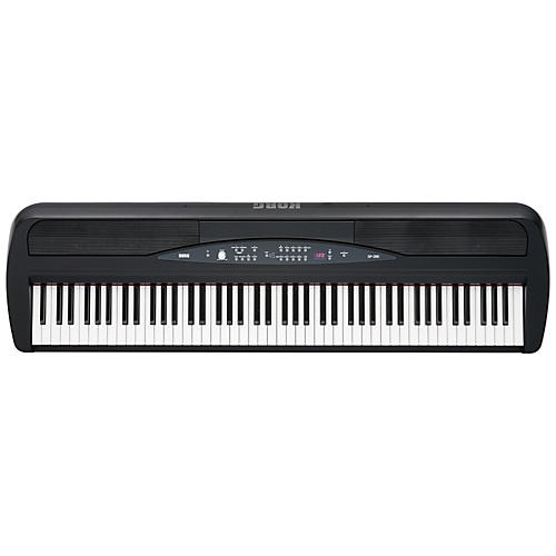KORG SP-280 88-Key Digital Piano With Stand Black