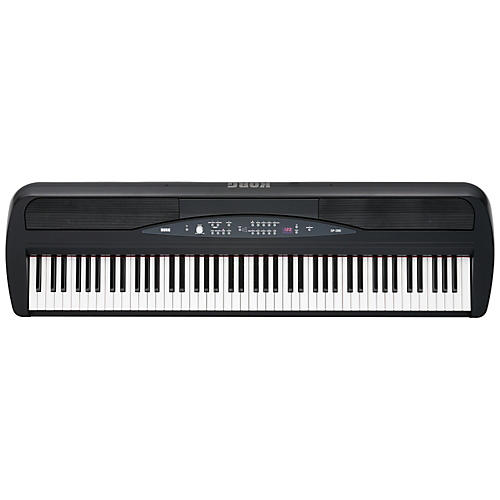 KORG SP-280 88-Key Digital Piano With Stand Condition 1 - Mint Black