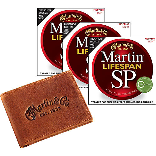 SP 7100 Lifespan Light 3-pack with Martin Leather Wallet