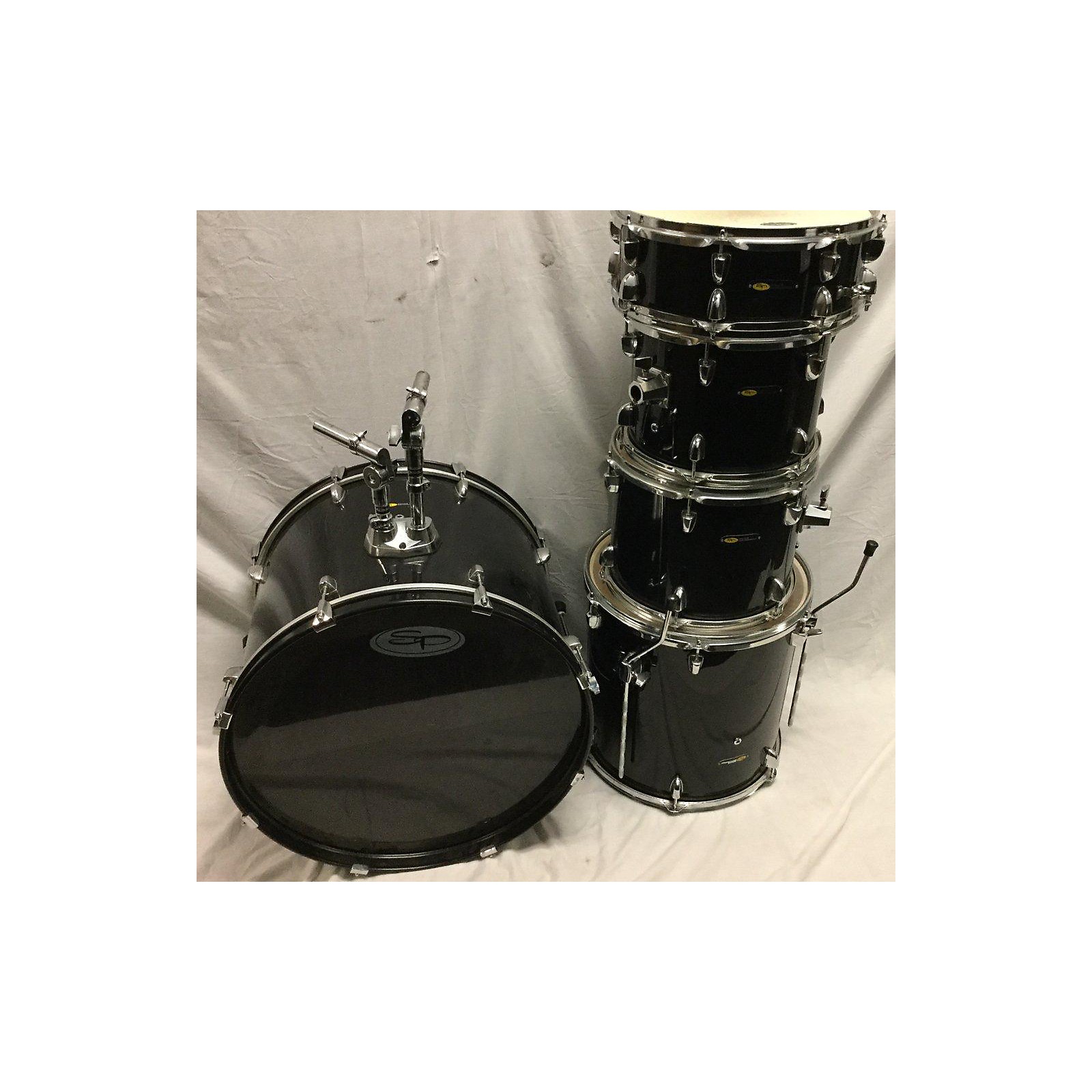 Used Sound Percussion Labs Sp2bk Drum Kit Black Musician S Friend