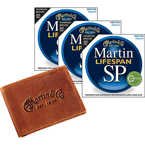 SP7200 Lifespan Medium 3-Pack with Martin Wallet