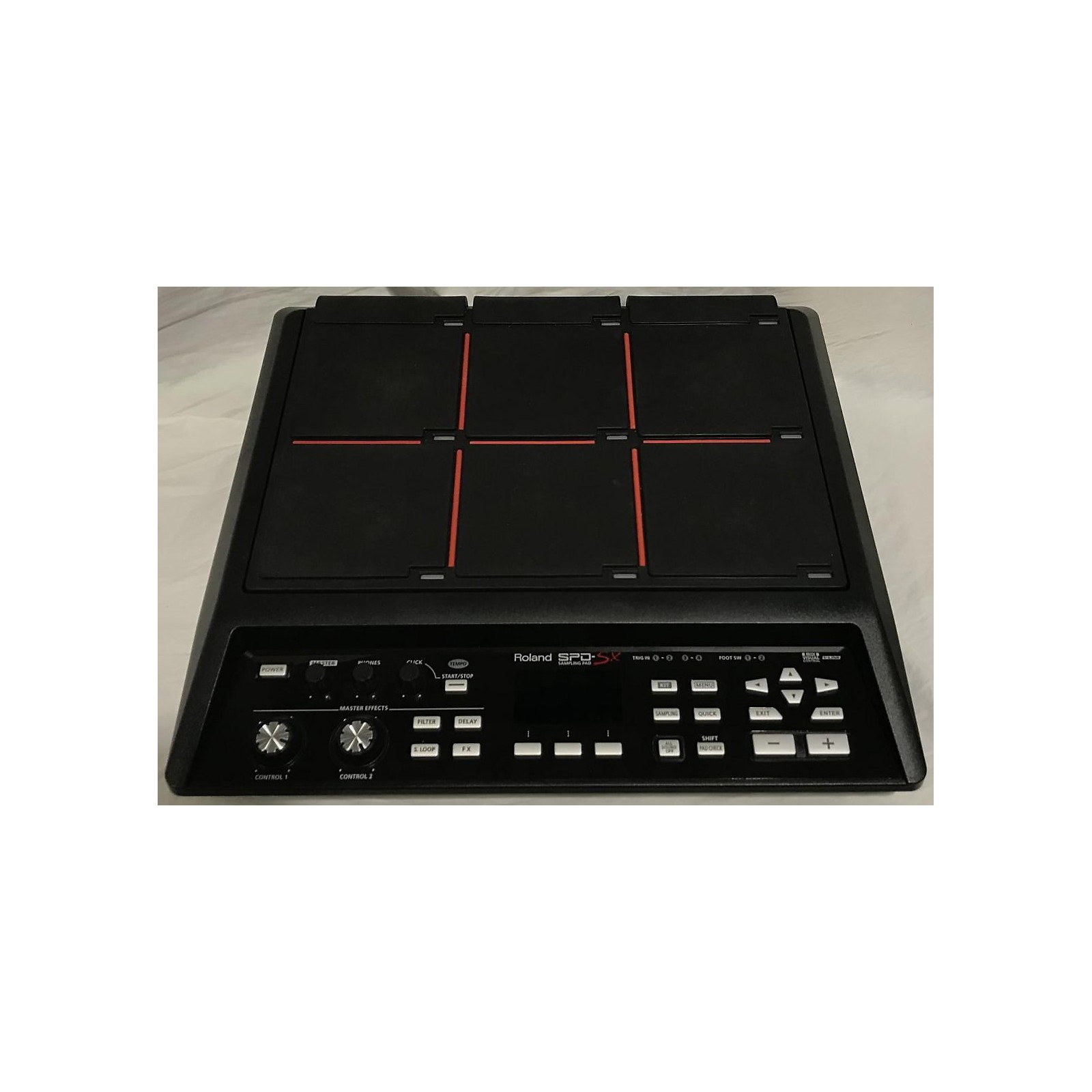 Used Roland SPDSX Sampling Drum MIDI Controller Musician's Friend