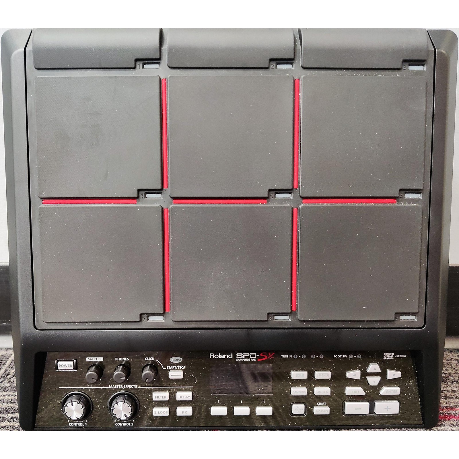 Used Roland SPDSX Sampling Drum MIDI Controller Musician's Friend