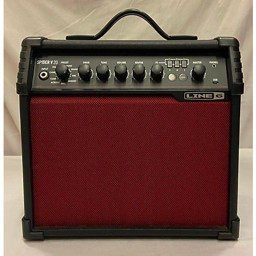 SPIDER V 20 RED MESH Guitar Combo Amp