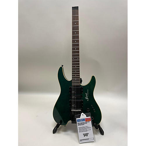 Steinberger SPIRIT GU7R Solid Body Electric Guitar Trans Green