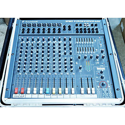 Soundcraft SPIRIT POWERSTATION 600 Powered Mixer